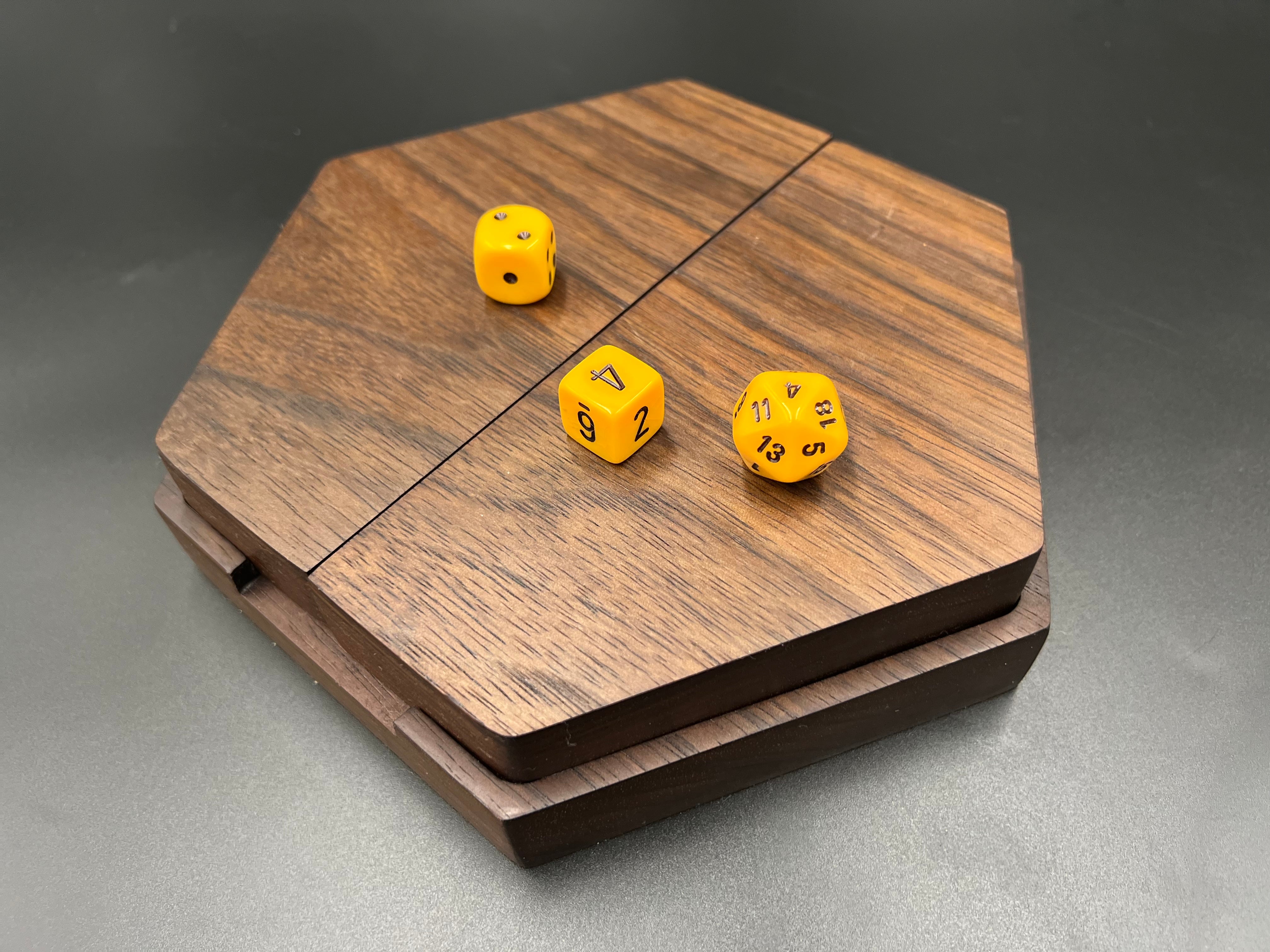 Birdseye Maple and Cherry Dice shops Tower